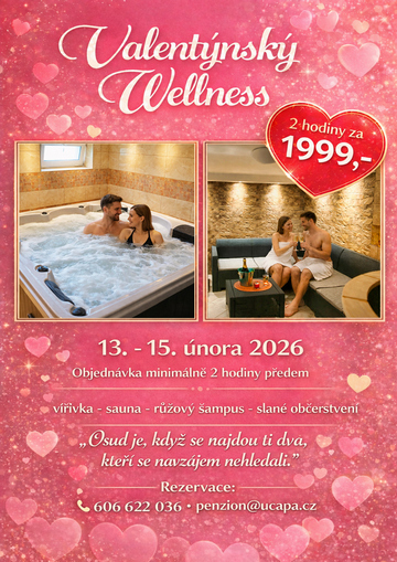 Valentýnský wellness